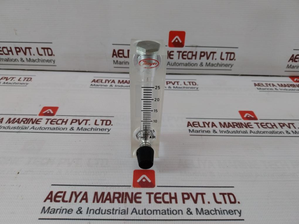 Dwyer Vfa-25-ssv Flow Meter 690 Kpa 100 Psig Max T39Ac