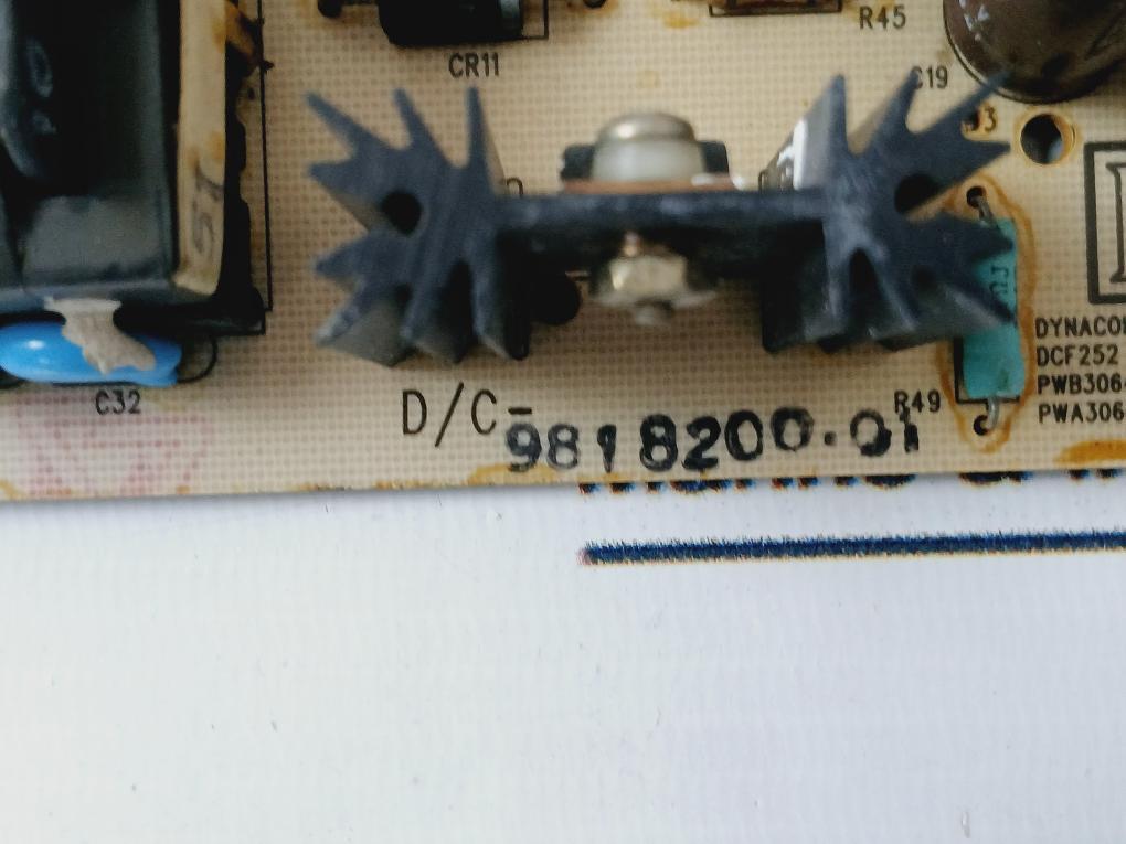 Dynacomp Dcf252 Open Frame Power Supply Pwb30646-001 Rev: A01