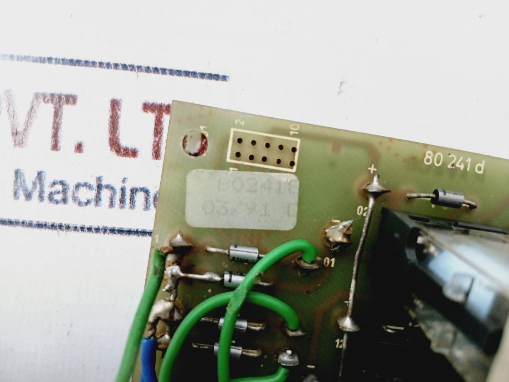 Dynacord 80241 D Printed Circuit Board