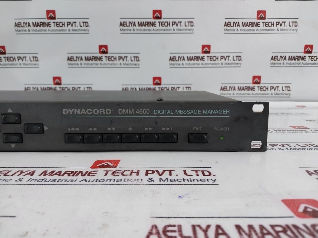 Dynacord Dmm 4650 Digital Message Manager 24V Dc