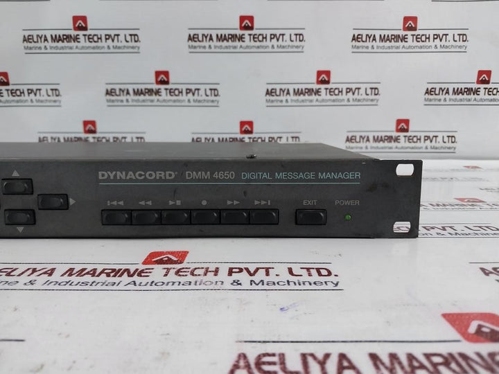 Dynacord Dmm 4650 Digital Message Manager 24V Dc