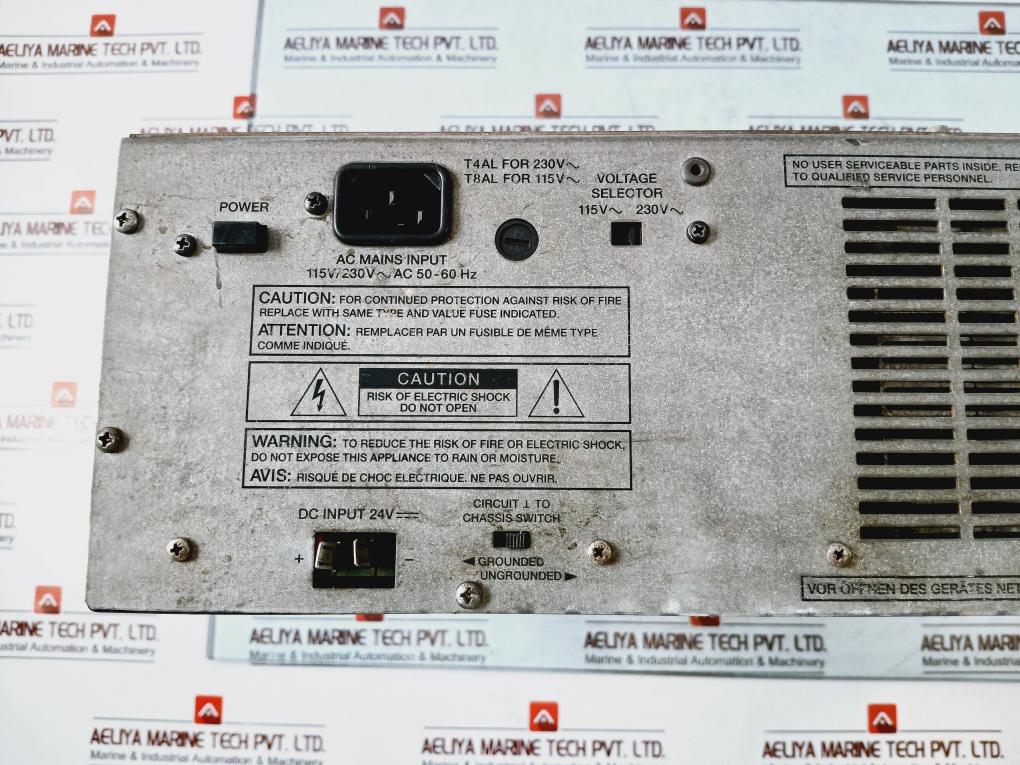 Dynacord Dpa 4140 Power Amplifier 40 Watts 115v/230v Ac,50-60hz 24v Dc