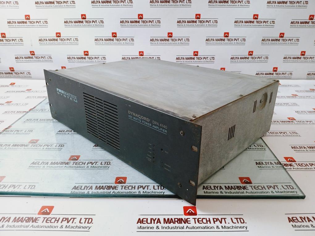 Dynacord Dpa 4140 Power Amplifier 40 Watts 115v/230v Ac,50-60hz 24v Dc