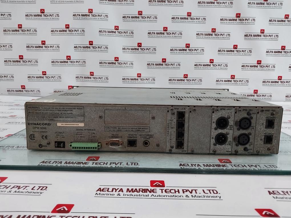 Dynacord Dpm 4000 Digital Matrix Page Processor Input: 24v---0.5-0.7a Rs-232