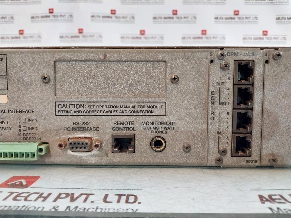 Dynacord Dpm 4000 Digital Matrix Page Processor Input: 24v---0.5-0.7a Rs-232