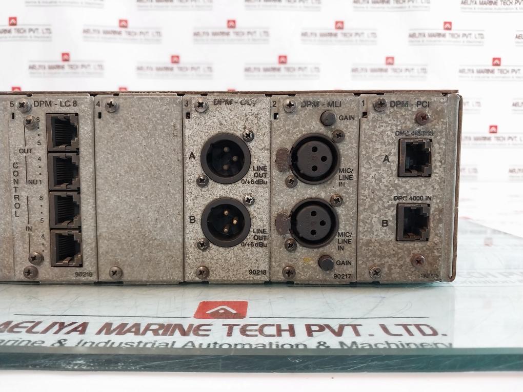 Dynacord Dpm 4000 Digital Matrix Page Processor Input: 24v---0.5-0.7a Rs-232