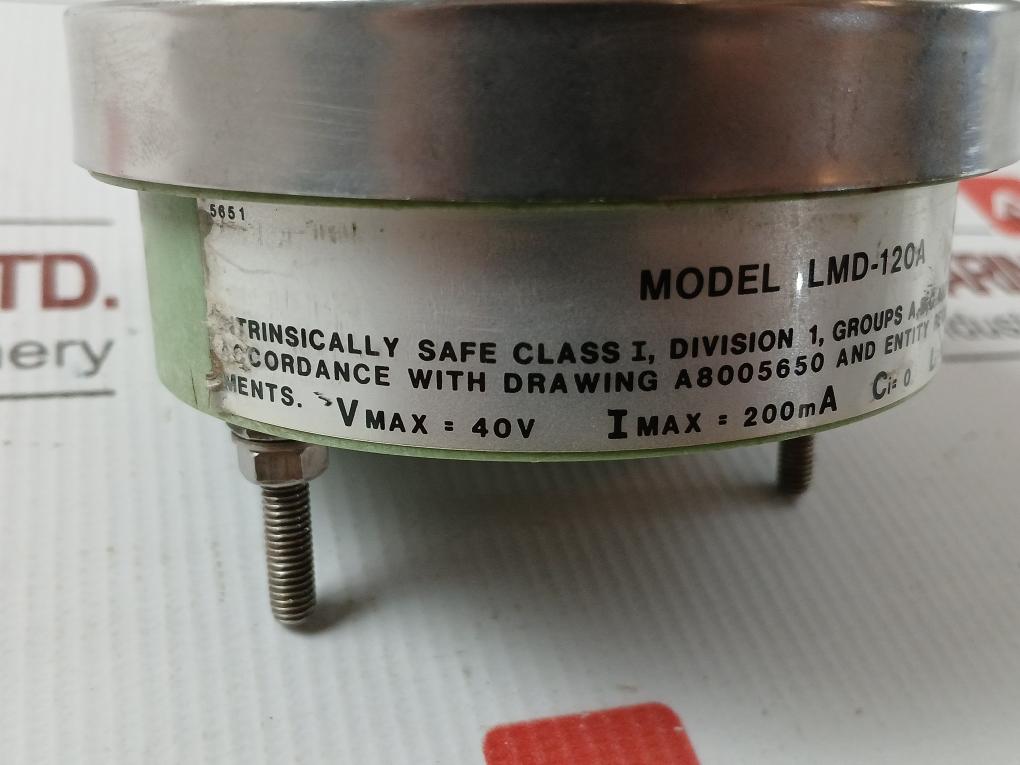 Lmd 120A-263 Signal Powered Digital Indicator 0-5000 Psi Dynalco