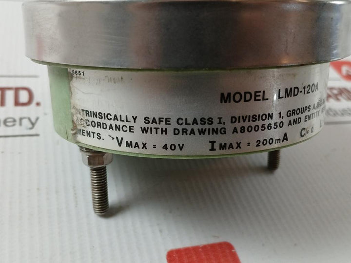 Lmd 120A-263 Signal Powered Digital Indicator 0-5000 Psi Dynalco