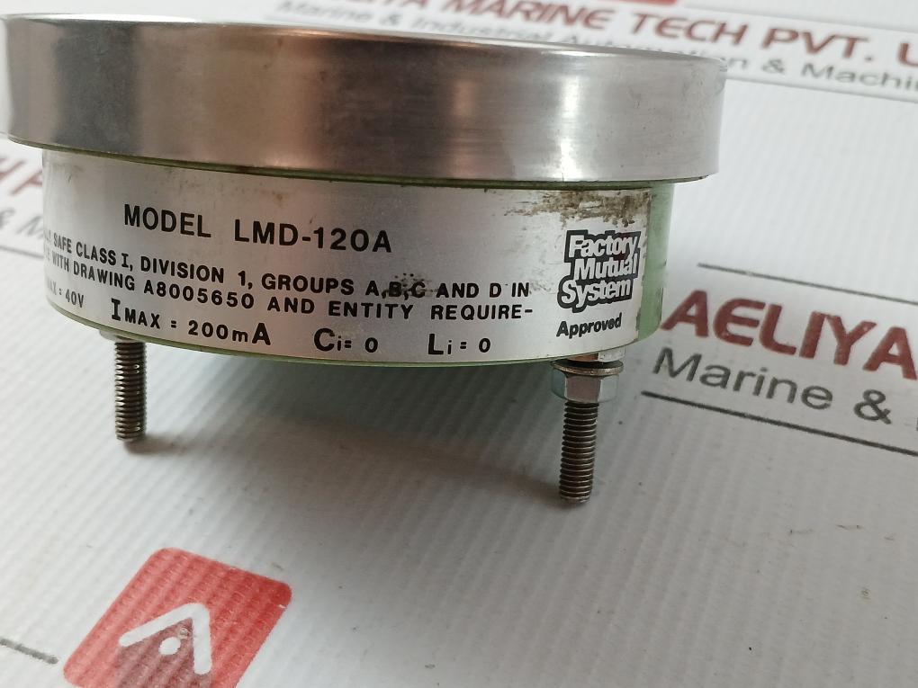 Lmd 120A-263 Signal Powered Digital Indicator 0-5000 Psi Dynalco
