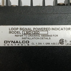 Dynalco Lmd120D 1 Loop Signal Powered Digital Indicator
