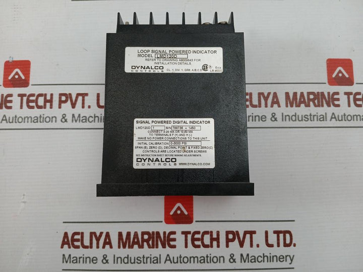 Dynalco Lmd120D 1 Loop Signal Powered Digital Indicator