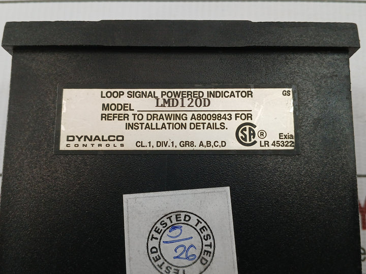 Dynalco Loop Signal Powered Digital Indicator Lmd-120D