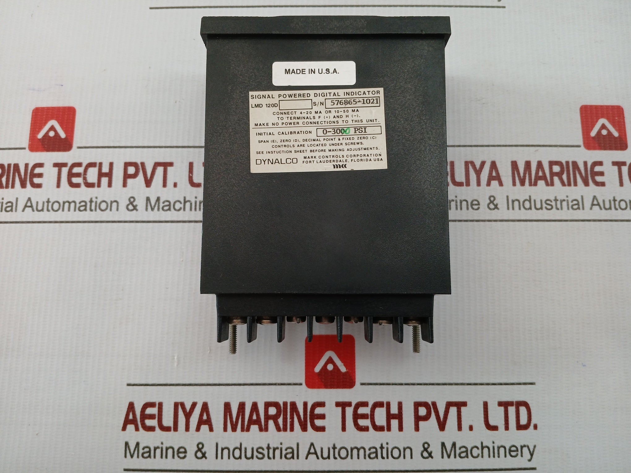 Dynalco Loop Signal Powered Digital Indicator Lmd-120D