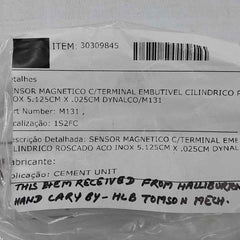 Dynalco M131 Cylindrical Magnetic Pickup Sensor 5.125Cm X .025Cm