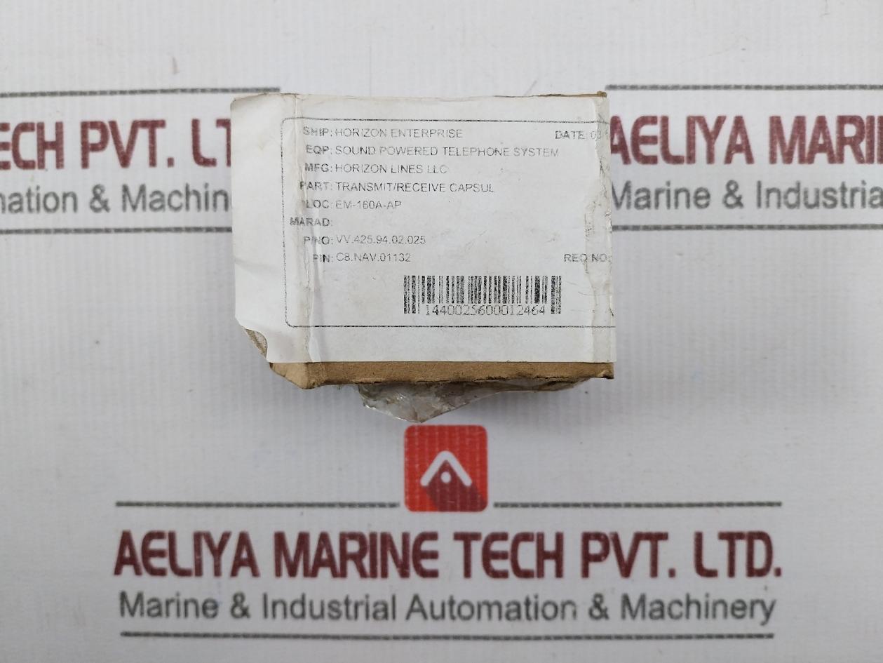 Dynalec Ua1614-1 Sound Powered Telephone Element