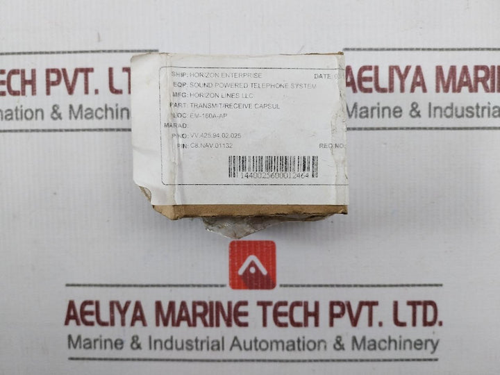 Dynalec Ua1614-1 Sound Powered Telephone Element