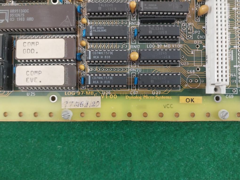 Dynalog Micro-systems Log-97-mb Micro Controller Board