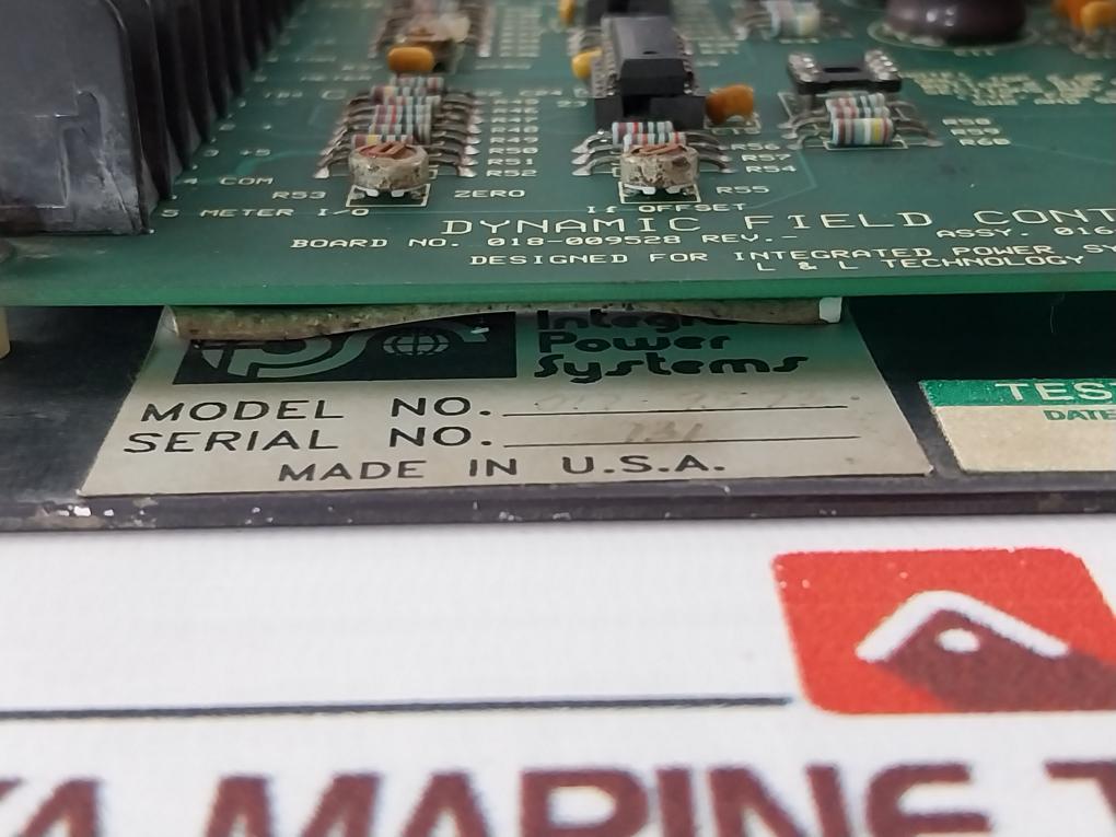Dynamic Field 018-009528 Printed Circuit Board