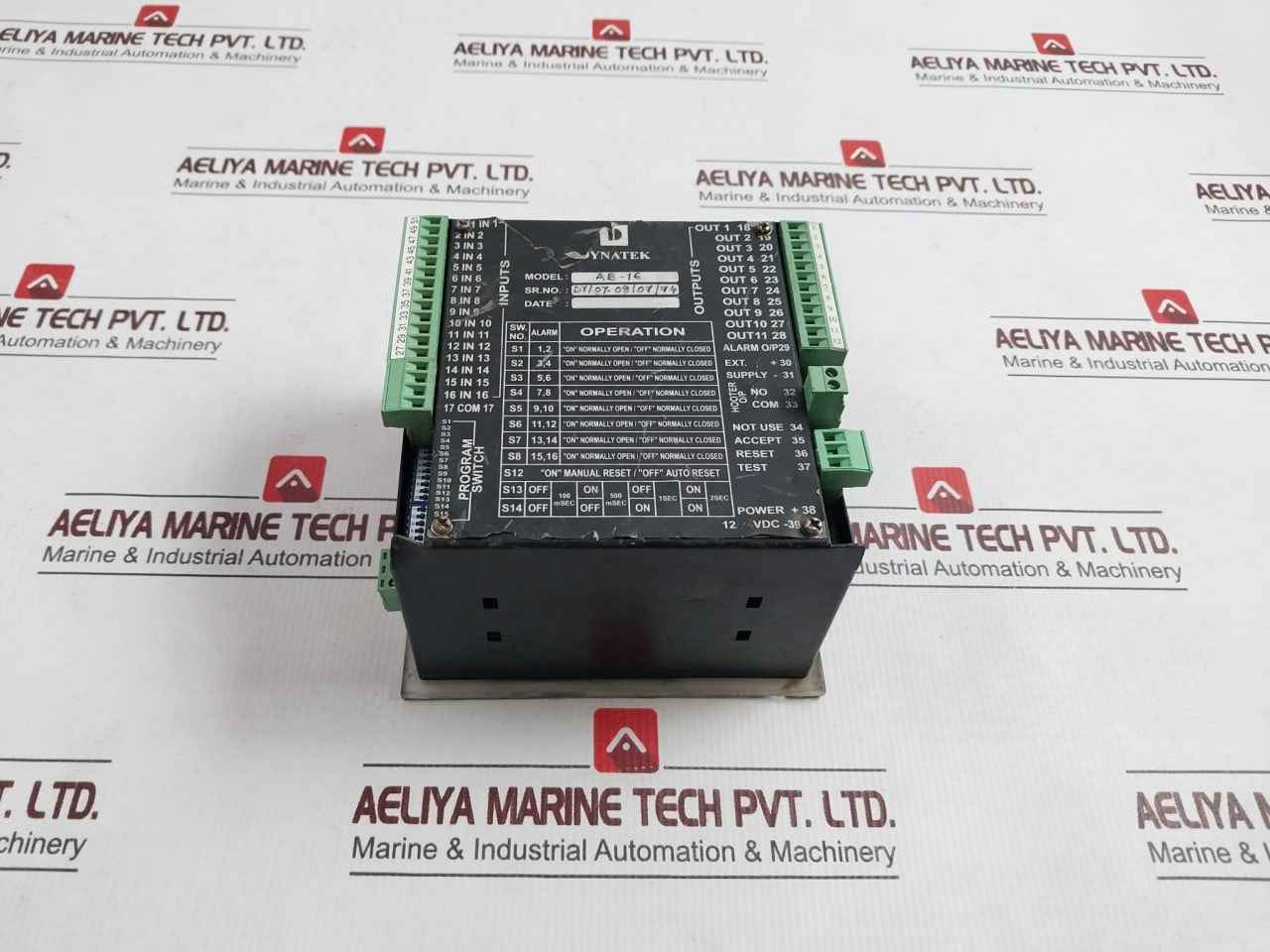 Dynatek Ab-16 Alarm Annunciator 230Vac 100Ma