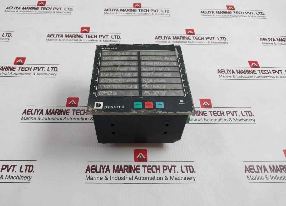 Dynatek Ab-16 Alarm Annunciator 230Vac 100Ma