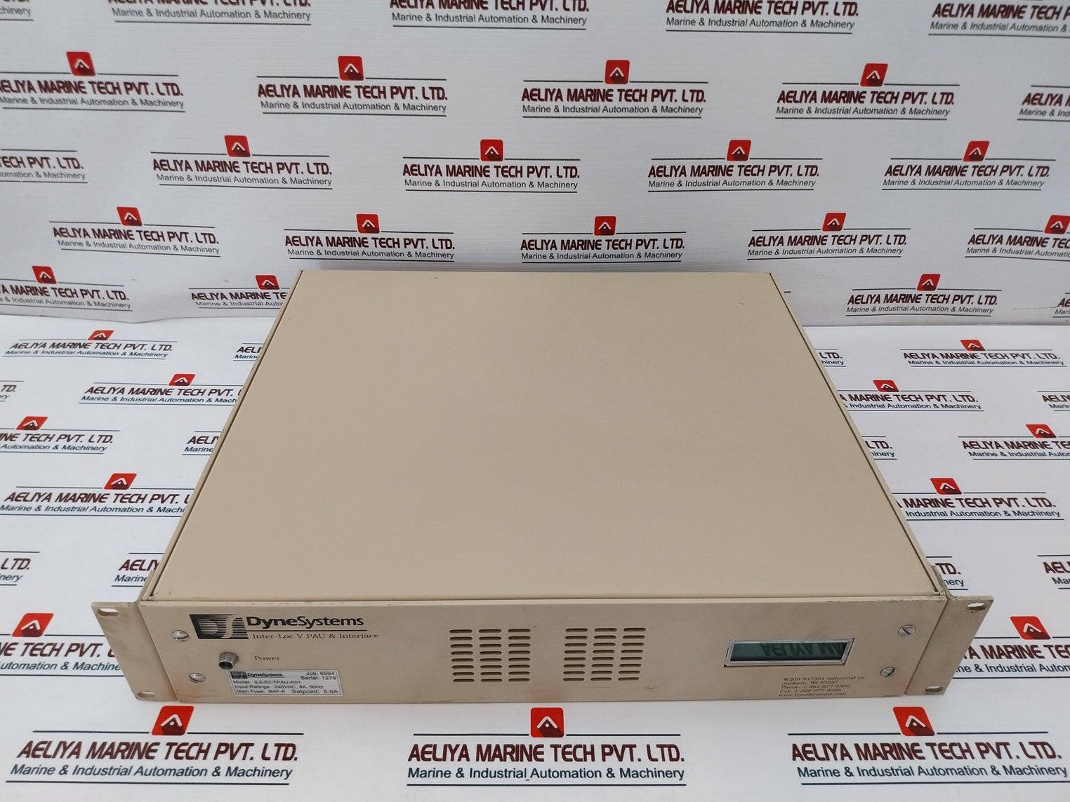 Dyne Systems Il5-ectpau-r01 Inter-loc V Pau & Interface Controller 240Vac 8A