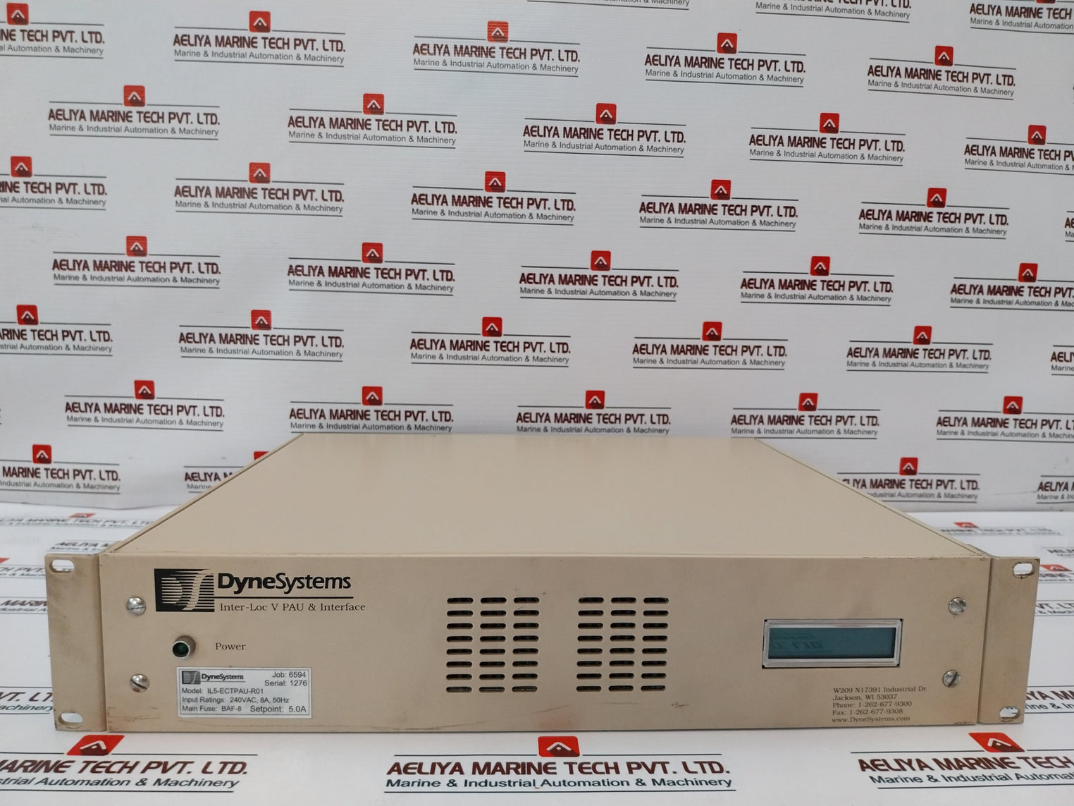 Dyne Systems Il5-ectpau-r01 Inter-loc V Pau & Interface Controller 240Vac 8A