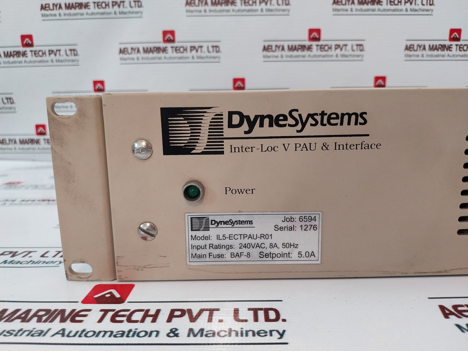 Dyne Systems Il5-ectpau-r01 Inter-loc V Pau & Interface Controller 240Vac 8A
