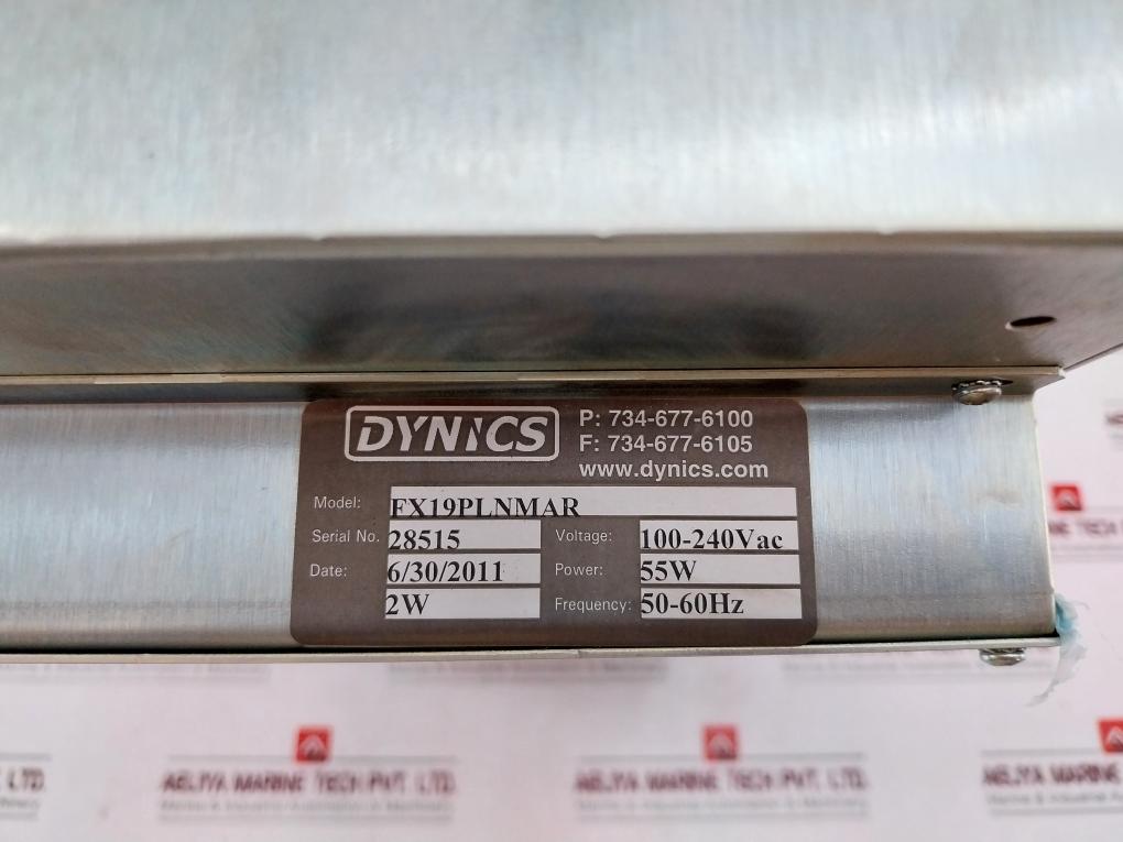 Dynics Fx19Plnmar Operator Interface Monitor 100-240Vac 50-60 Hz