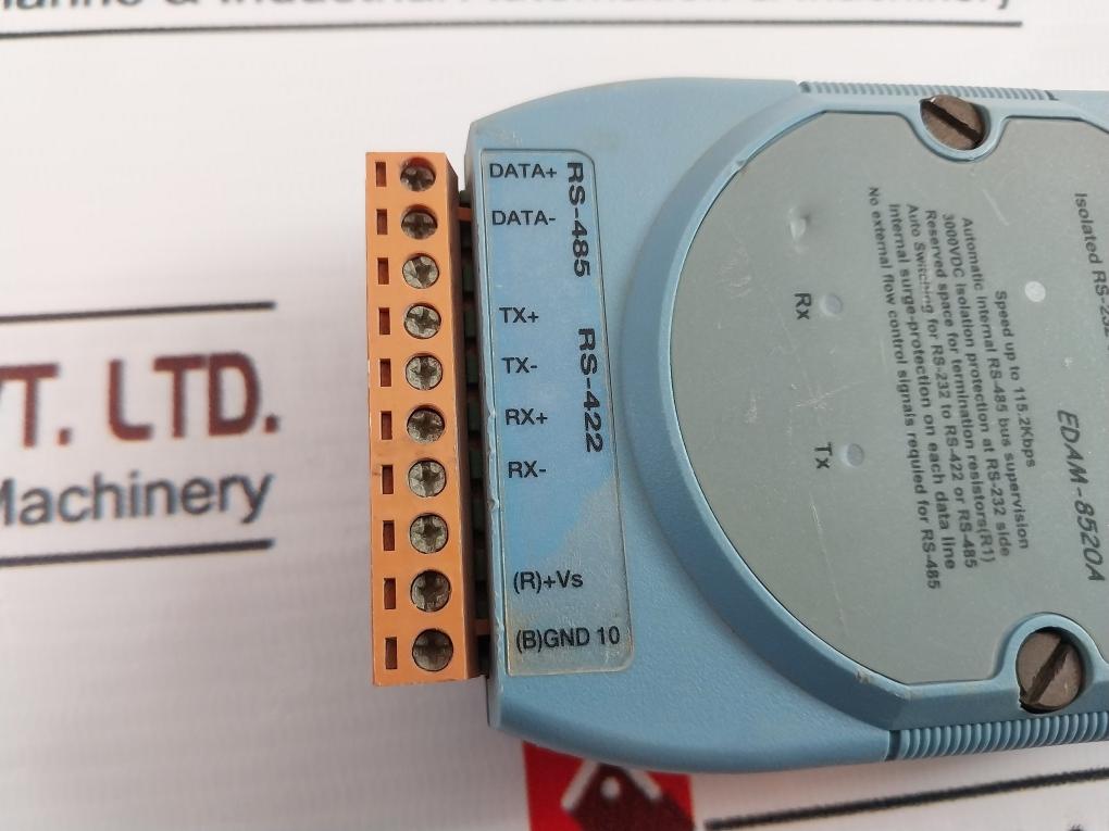 E-Dam Isolated RS-232 to RS-422/485 Converter EDAM-8520A 115.2 Kbps