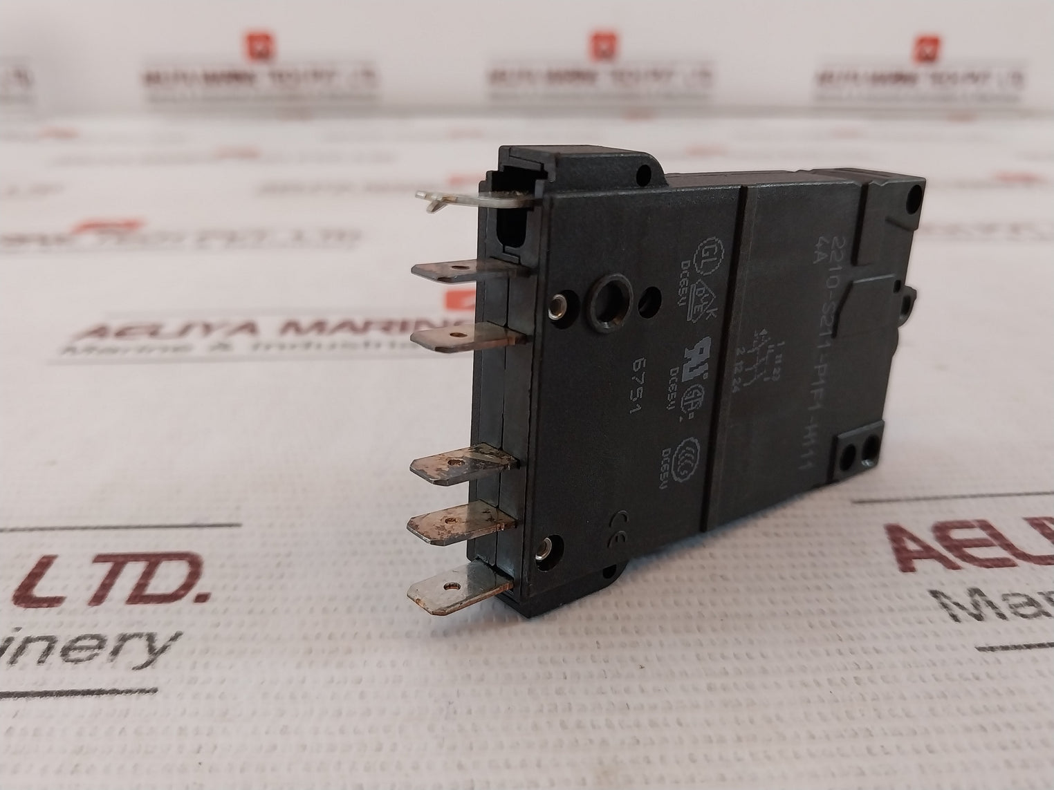 E-t-a 2210-s211-p1F1-h111 Thermal-magnetic Circuit Breaker Dc65V 6751 4A F1