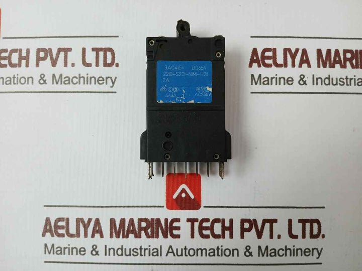 E-t-a 2210-s221-n1M1-h211 Circuit Breaker 2 A, Ac 250 V - Dc 65 V