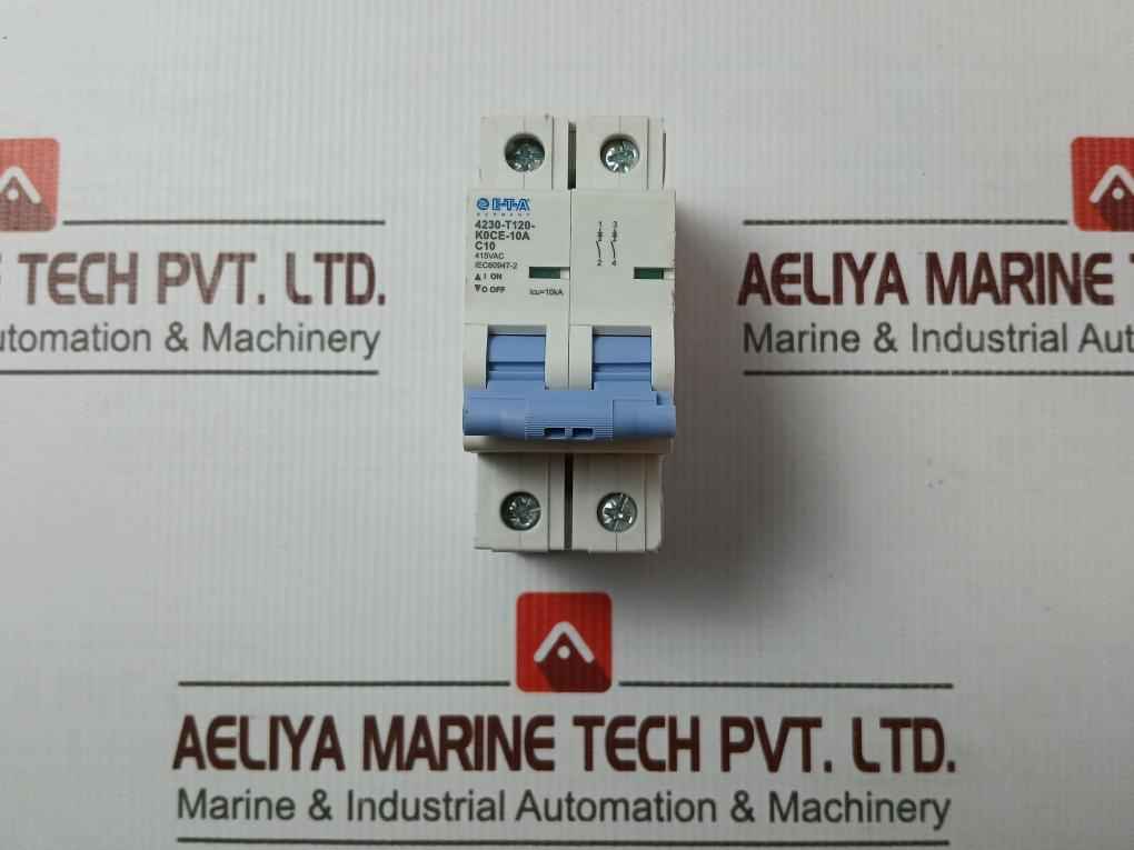 E-t-a 4230-t120-k0Ce-10A Miniature Circuit Breaker 415Vac