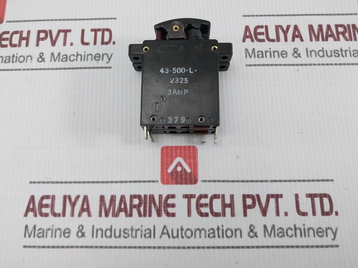 E-t-a 43-500-l Magnetic Circuit Breaker 250Vac 65Vdc