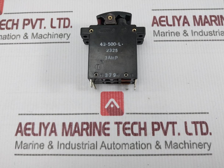 E-t-a 43-500-l Magnetic Circuit Breaker 250Vac 65Vdc