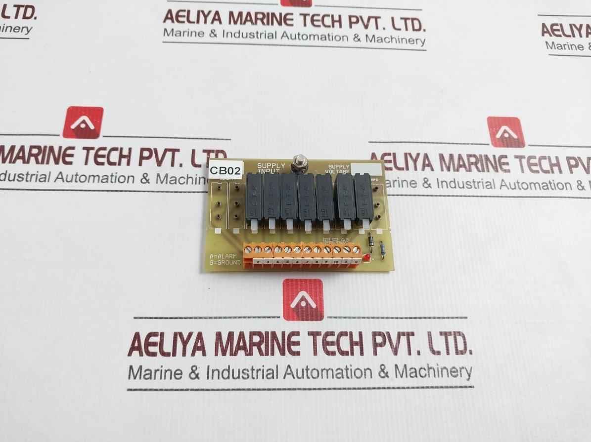 E-t-a Cb02 Supply Input Pcb Module 40 Amps
