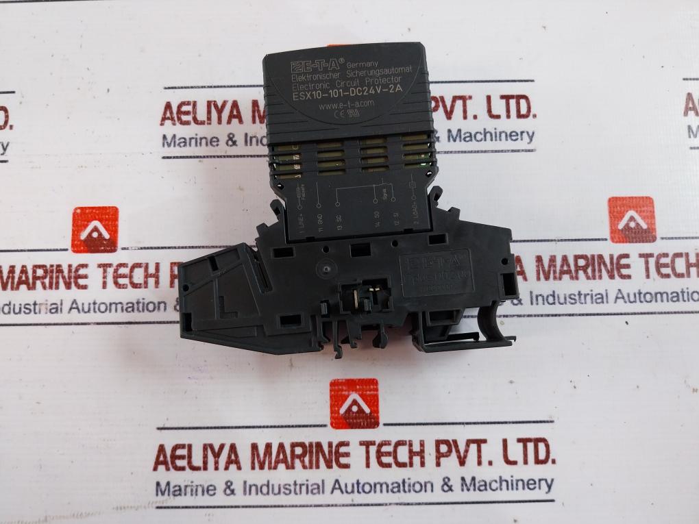 E-t-a Esx10-101-dc24V-2A Electronic Circuit Breaker 17Plus-q02-00