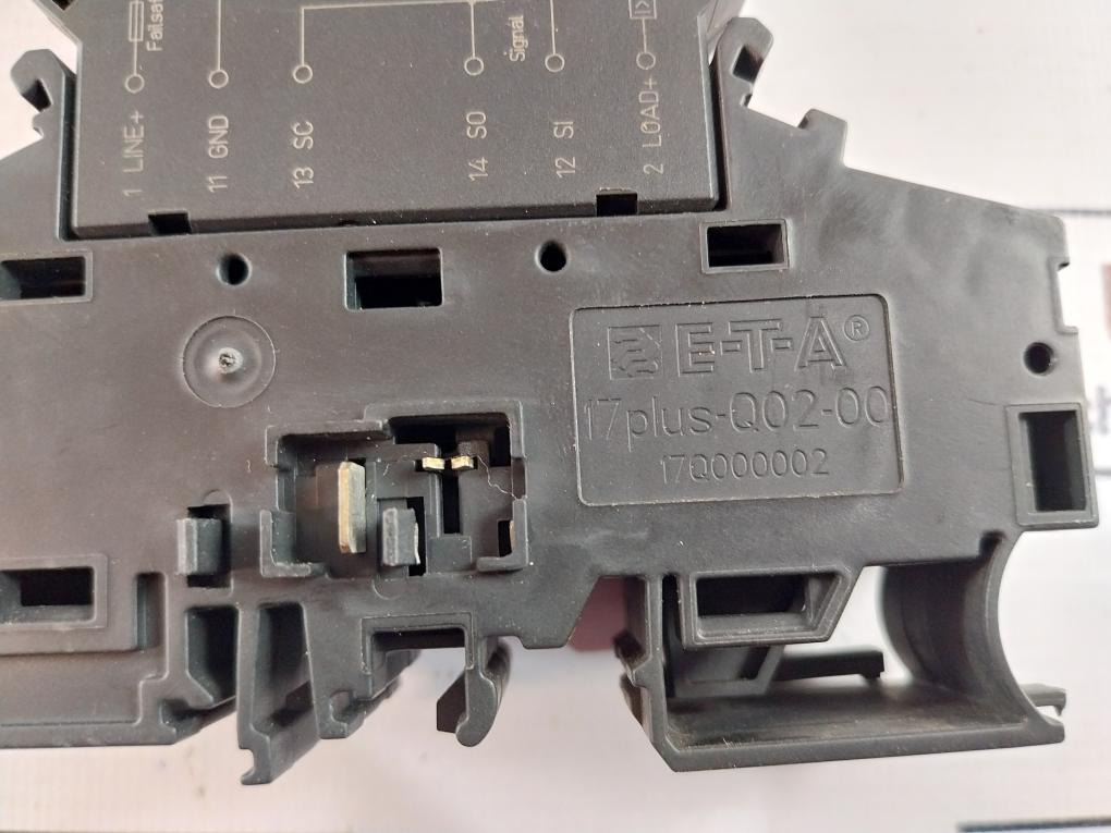 E-t-a Esx10-101-dc24V-2A Electronic Circuit Breaker 17Plus-q02-00