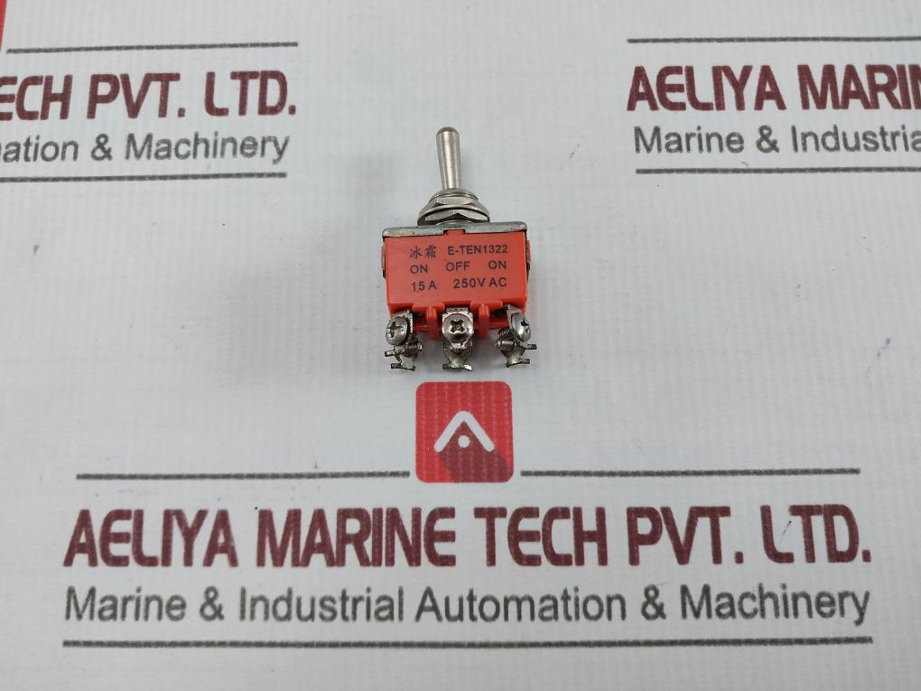 E-ten 1322 Toggle Switch 15A 250V Ac
