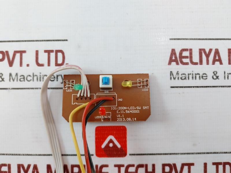 E.11.5640001 Printed Circuit Board Card W/ 3-colour Wire, V1.1