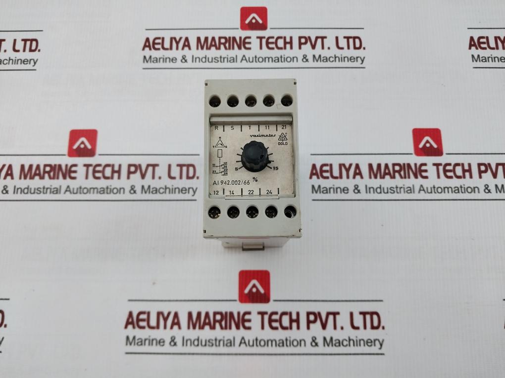 E. Dold 380V/50Hz Varimeter Insulation Monitor Ai 942.002/66
