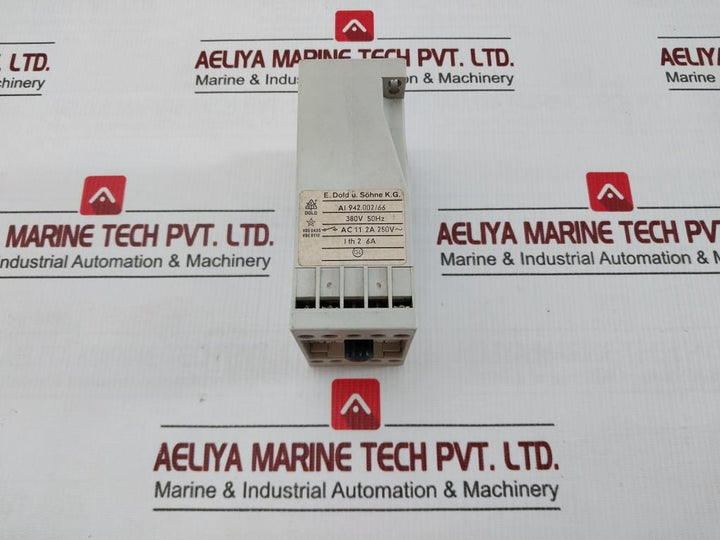 E. Dold 380V/50Hz Varimeter Insulation Monitor Ai 942.002/66