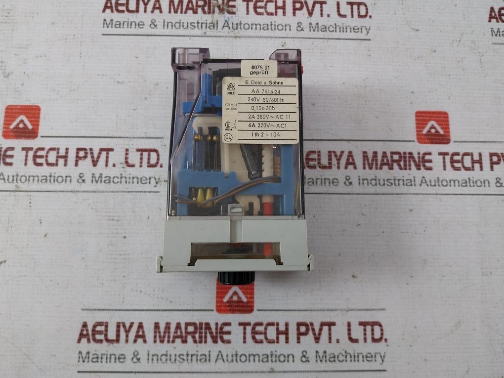 E.dold U.sohne Aa 7616.24 Mini Time Relay 2a 380v-ac11 10a Vde 0435