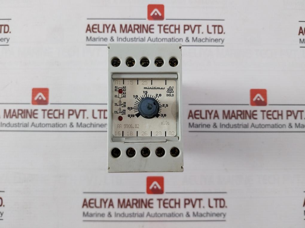 E. Dold U. Sohne Aa 9906.82 Mini Timer A1/A2 Ac 50/60Hz Ac 11 3A/250V