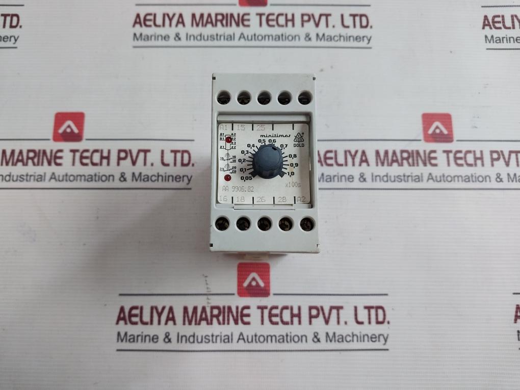 E.Dold U. Sohne Aa 9906.82 Minimeter Time Delay Relay A1/A2 Ac50/60Hz
