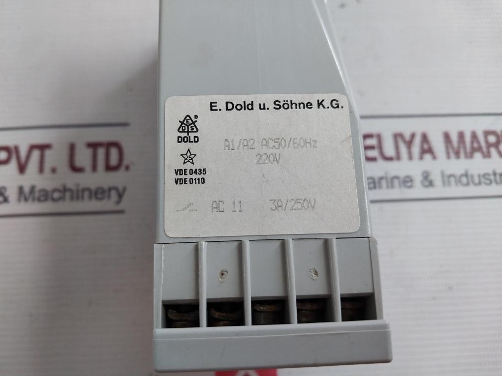 E.Dold U. Sohne Aa 9906.82 Minimeter Time Delay Relay A1/A2 Ac50/60Hz