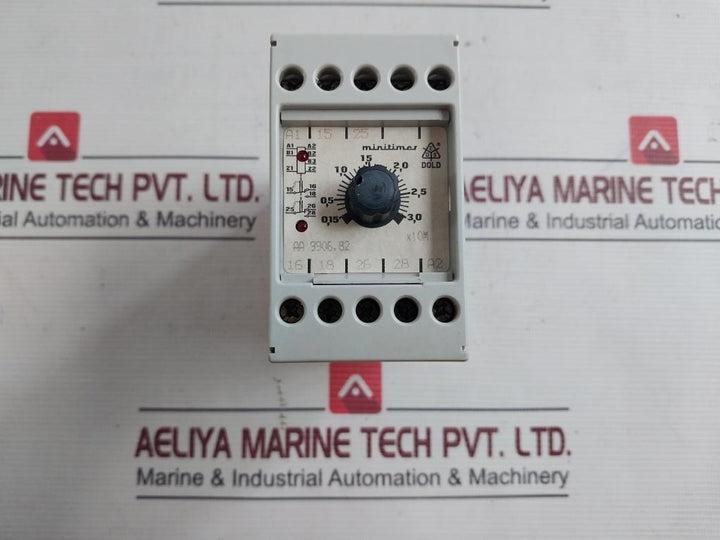E.Dold U. Sohne Aa 9906.82 Minimeter Time Delay Relay Ac 11 3A/250V