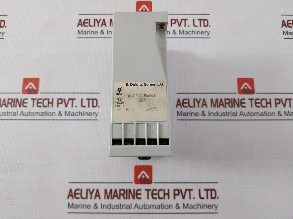 E.Dold U.Sohne Aa 9906.82 Minitimer Ac11 3A/250V A1/A2 Ac 50/60Hz