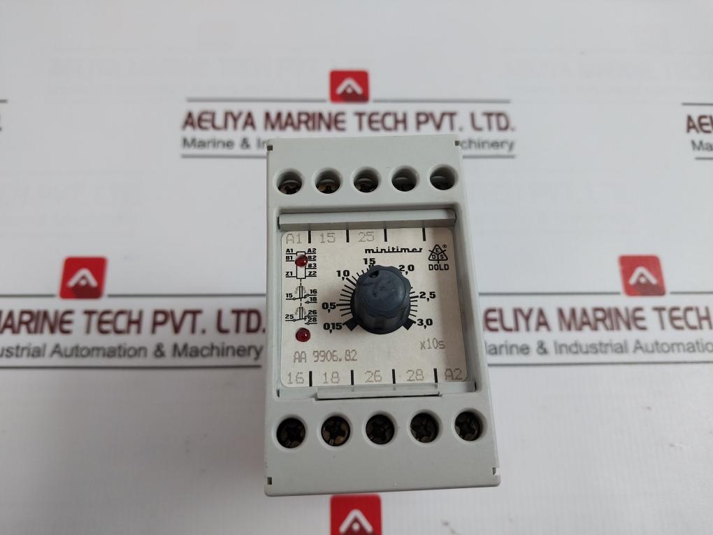 E.Dold U.Sohne Aa 9906.82 Minitimer Delay Relay 220V Ac 50/60Hz