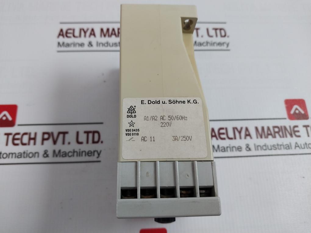 E.Dold U.Sohne Aa 9906.82 Minitimer Delay Relay 220V Ac 50/60Hz