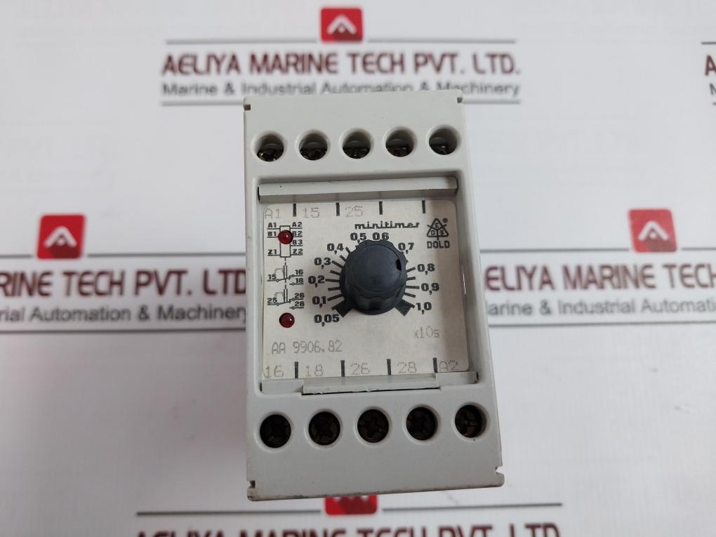 E.Dold U.Sohne Aa 9906.82 Minitimer Delay Relay 24V Ac 50/60 Hz Vde 0435